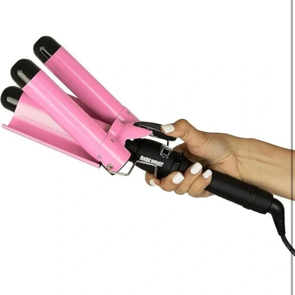Trademark Beauty Three Barrel Hair Waver, Curling Iron Jumbo